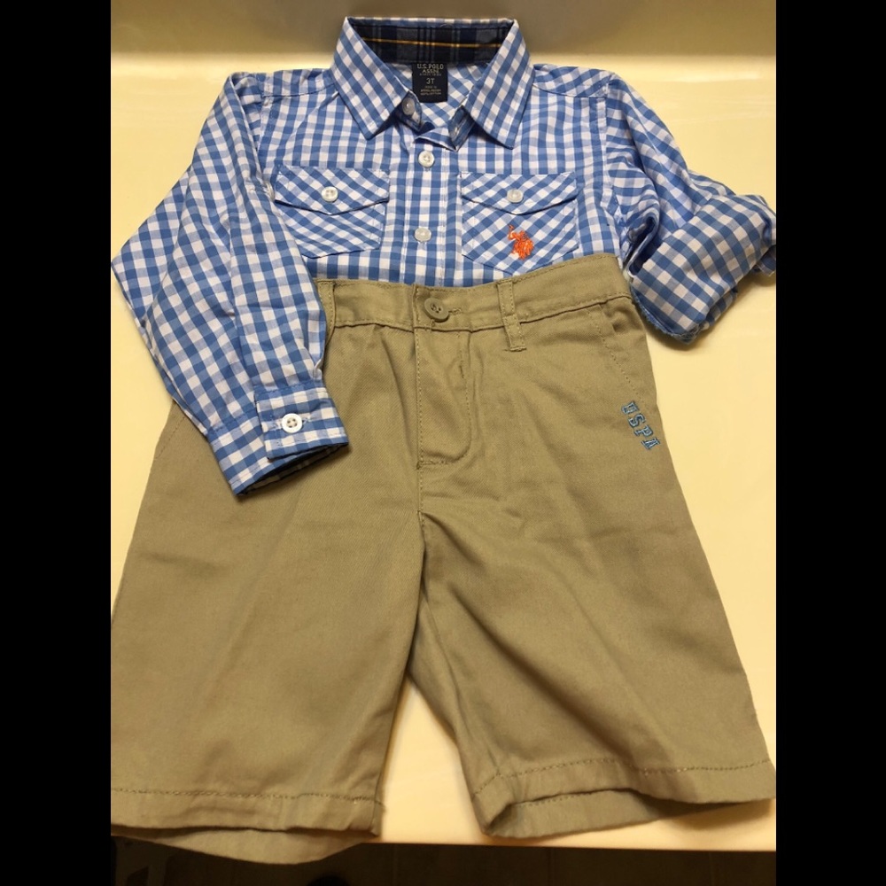 Causal Toddler Short Set